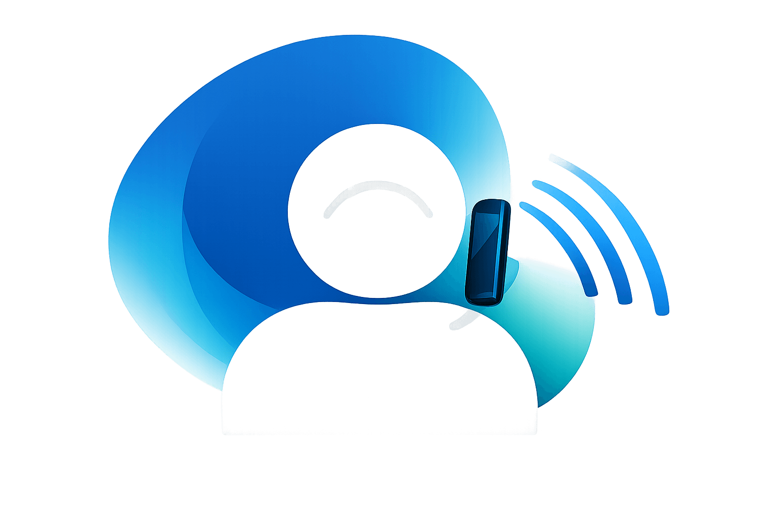 Professional customer support phone call